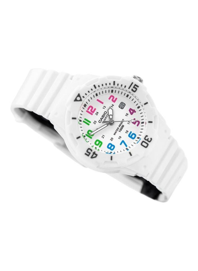 كاسيو ساعة بعقارب يوث تايم بيس مقاومة للماء طراز LRW 200H-7BV للنساء - Image 5
