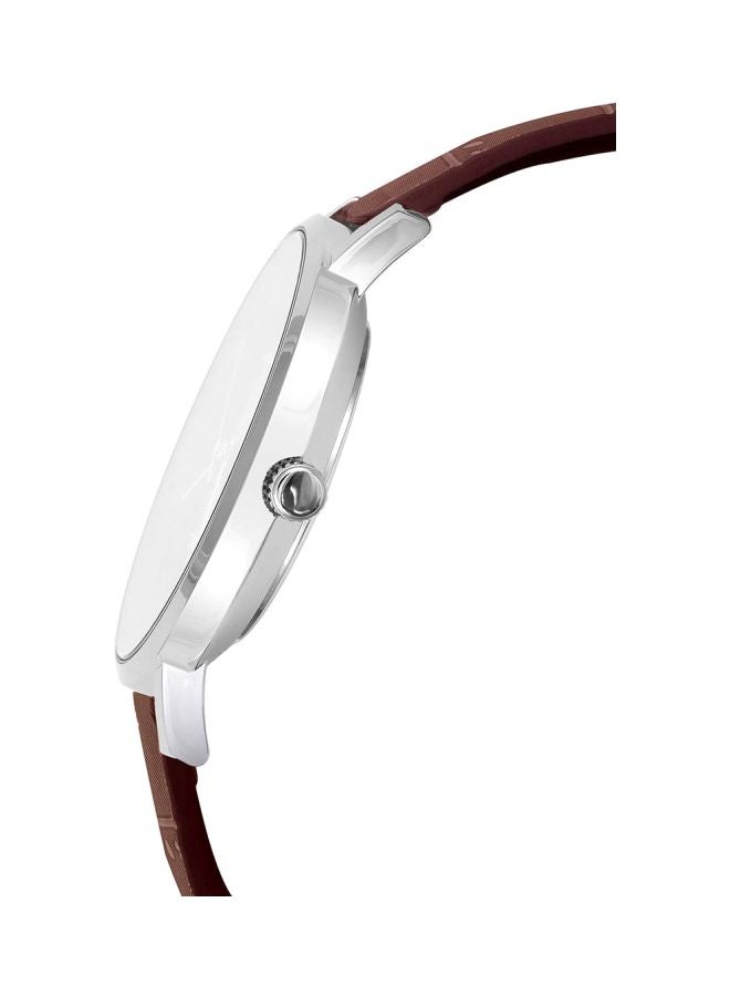 CASIO Men's Enticer Water Resistant Analog Watch MTP-VT01L-7B2UDF (A1618) - 40 mm - Brown  - Image 3