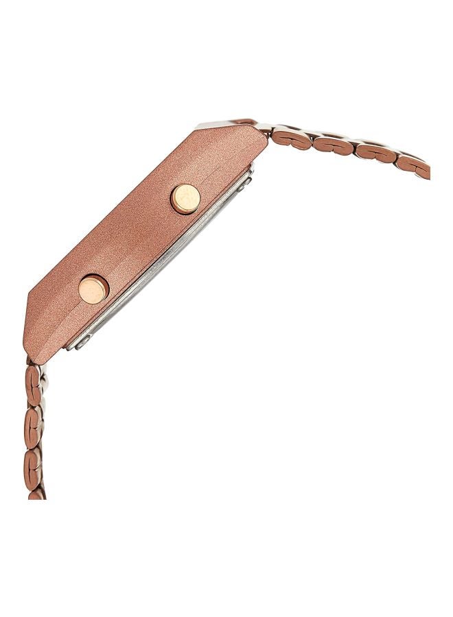 CASIO Men's Illuminator Water Resistant Digital Watch B640WC-5ADF - 35 mm - Rose Gold - Image 3