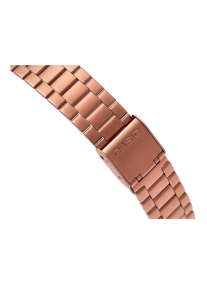 CASIO Men's Illuminator Water Resistant Digital Watch B640WC-5ADF - 35 mm - Rose Gold - Image 5