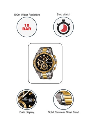 Men's Edifice Water Resistant Chronograph Watch EFR-539SG-1AV