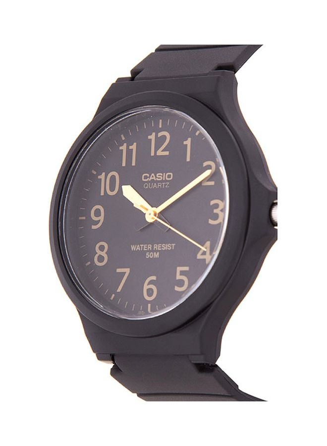 CASIO Men's Youth Timepiece Water Resistant Analog Watch MW-240-1B2V - 44 mm - Black  - Image 3
