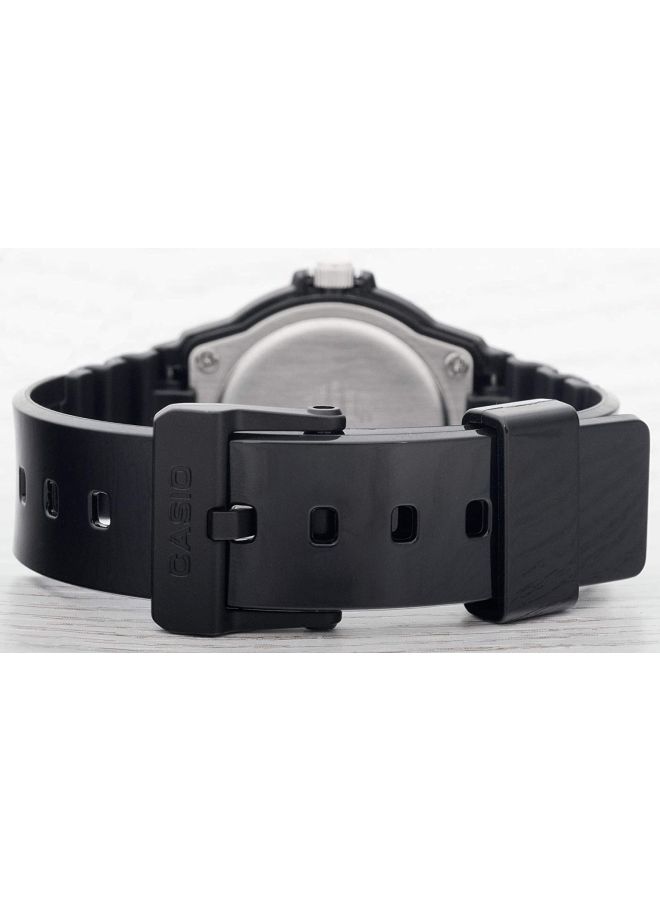 CASIO - Women's Youth Timepiece Water Resistant Analog Watch LRW-200H-9EV - 39 mm - Black - Image 1