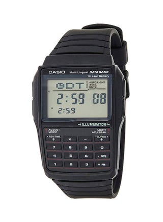Men's Multi-Lingual Data Bank Digital Watch DBC-32-1A - 37 mm - Black - v1601731212/N11942931A_1