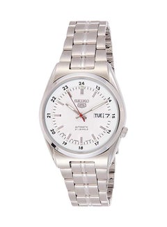 Seiko Men's Series 5 Round Shape Stainless Steel Analog Wrist Watch 36 mm - Silver - SNK559J1  - Image 1