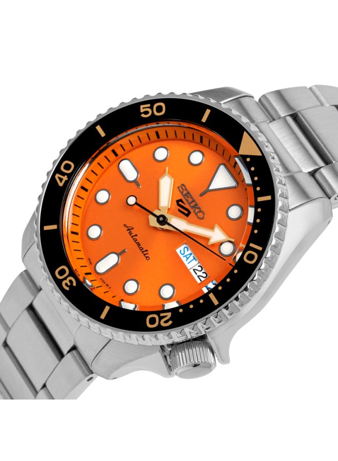 Seiko Men's Round Shape Stainless Steel Analog Wrist Watch 43 mm - Silver - SRPD59K1  - Image 3
