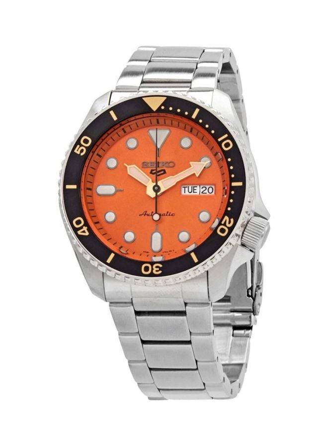 Seiko Men's Round Shape Stainless Steel Analog Wrist Watch 43 mm - Silver - SRPD59K1  - Image 5