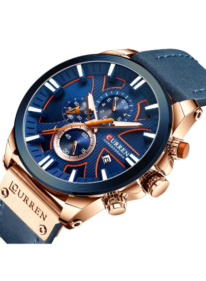 كارين ساعة يد كرونوجراف كوارتز طراز J4115-1-KM للرجال - Image 2