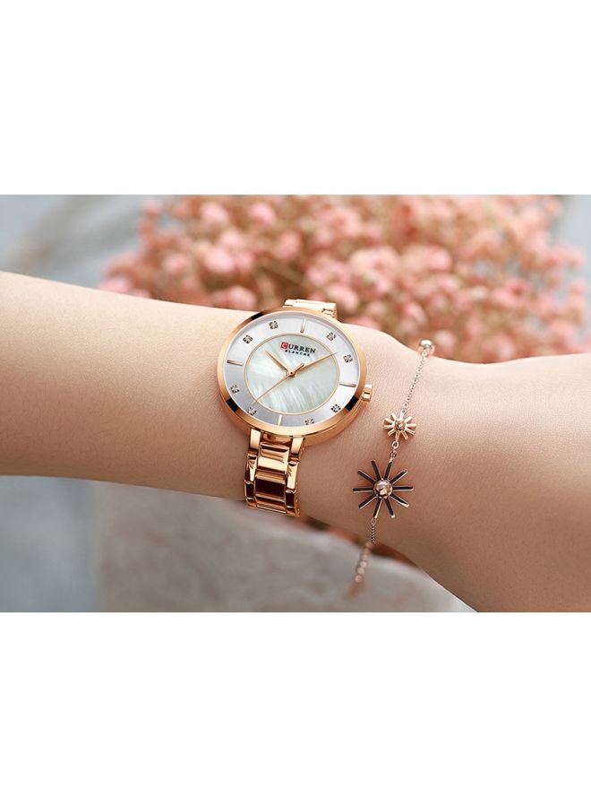CURREN - women Stainless Steel Analog Watch C9051L-3 - Image 1