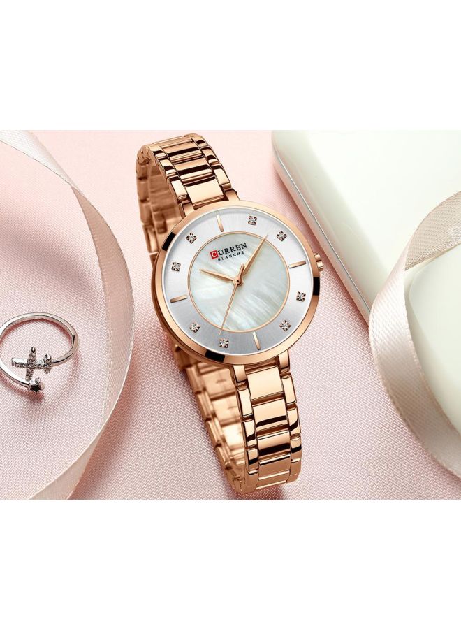CURREN - women Stainless Steel Analog Watch C9051L-3 - Image 1