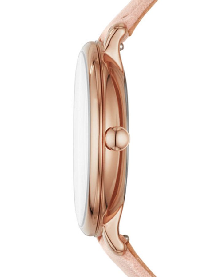 FOSSIL Women's Jacqueline Water Resistant Analog Watch ES4671 - 36 mm - Blush  - Image 4