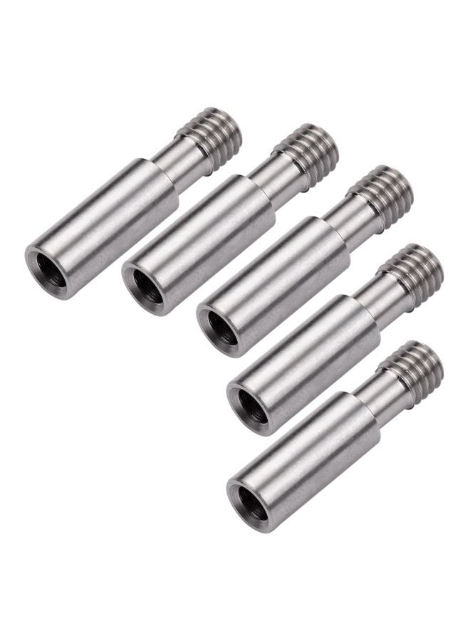 Aibecy 5-Piece Extruder Throat Tube For 3D Printer Silver  - Image 3