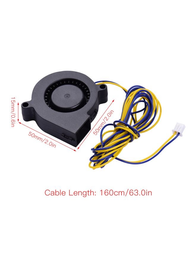 Aibecy 2-Piece Brushless Cooling Fan For 3D Printer Black/Yellow/Blue  - Image 3