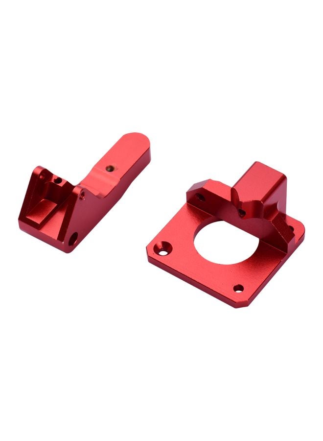 Aibecy Extruder Block With 42 Stepper Motor For 3D Printers Red/Silver - Image 3