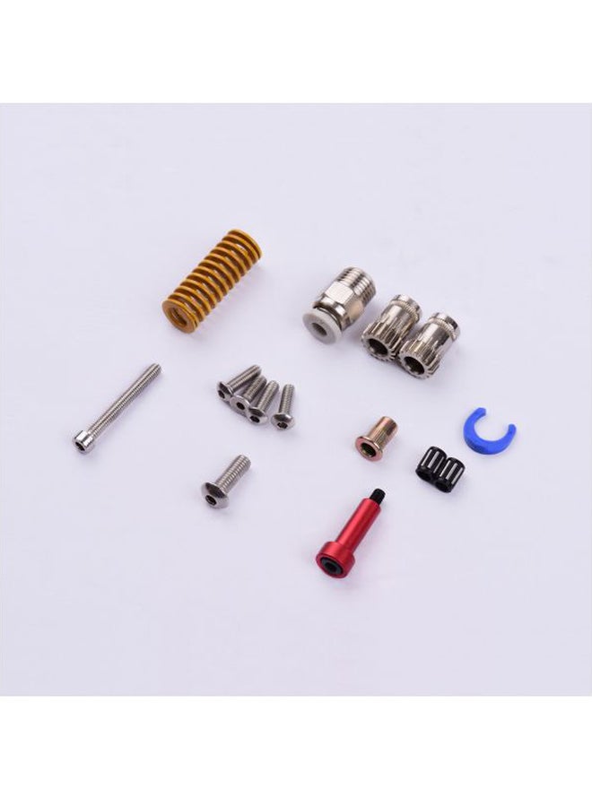 Aibecy Extruder Block With 42 Stepper Motor For 3D Printers Red/Silver - Image 4