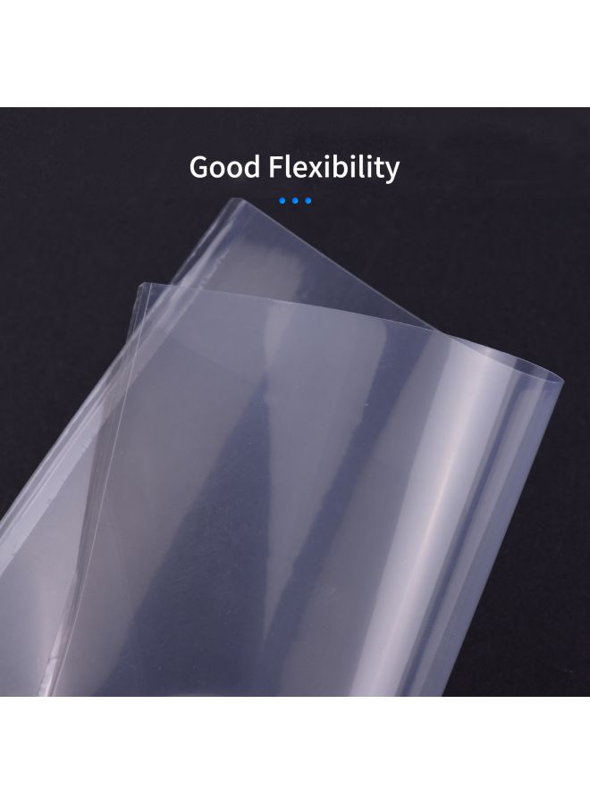 أيبيسي فيلم FEP ذو نقل ضوئي لطابعة ثلاثية الأبعاد من 5 قطع شفاف - Image 2