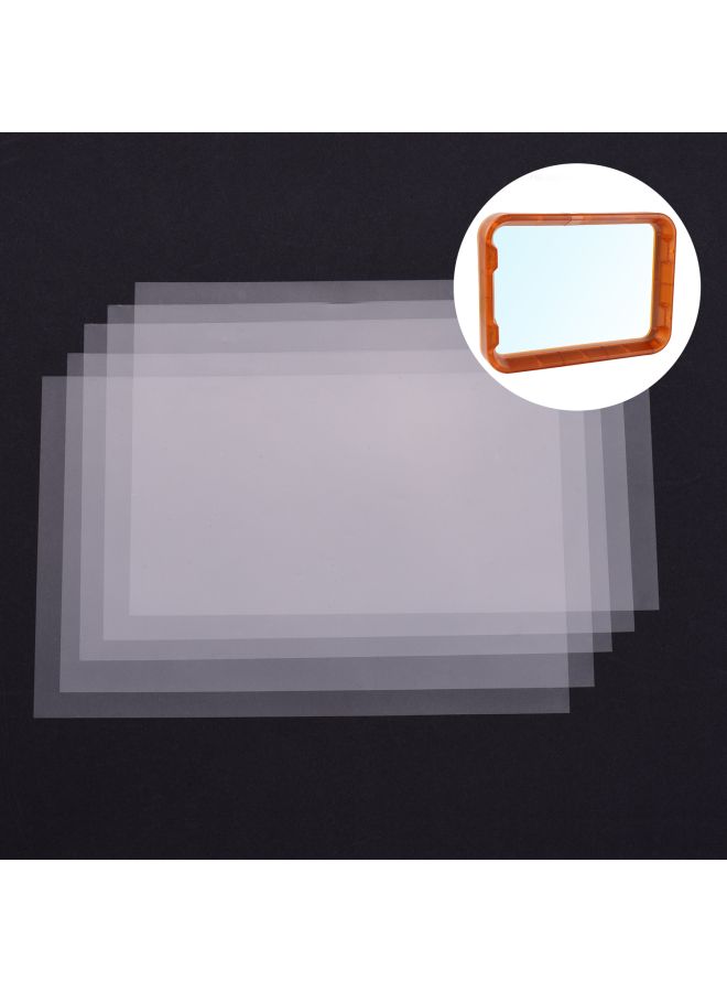 أيبيسي فيلم FEP ذو نقل ضوئي لطابعة ثلاثية الأبعاد من 5 قطع شفاف - Image 3