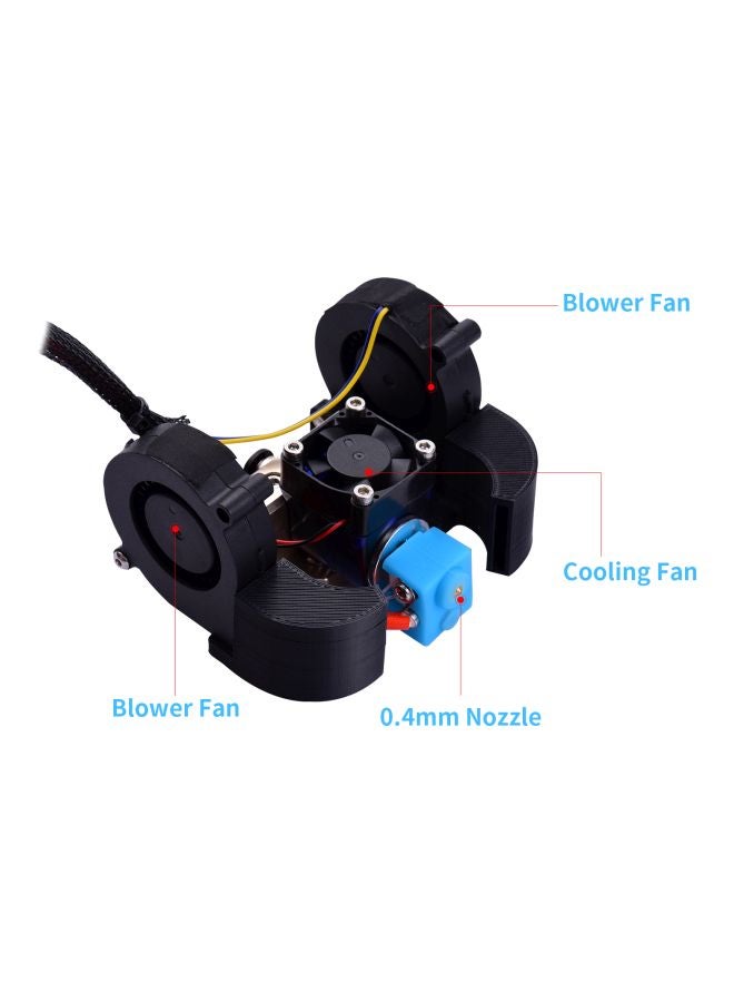 Aibecy Full Assembled Extruder Hotend Kit For Ender-3/Ender-3 Pro 3D Printer Black/Blue/Red  - Image 3
