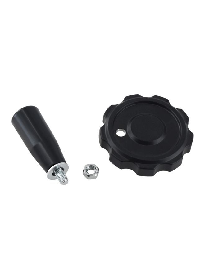 Aibecy 3-Piece Hand Wheel Set Black/Silver  - Image 1
