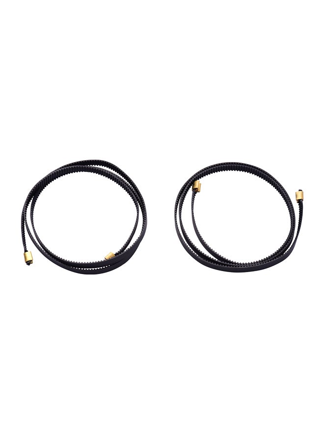 Aibecy 2-Piece Timing Belt Set Black/Gold  - Image 1