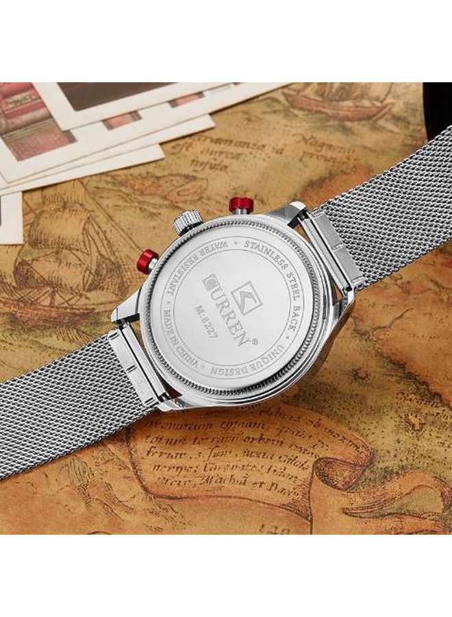 CURREN - Men's Water Resistant Analog Watch 8227 - Image 1