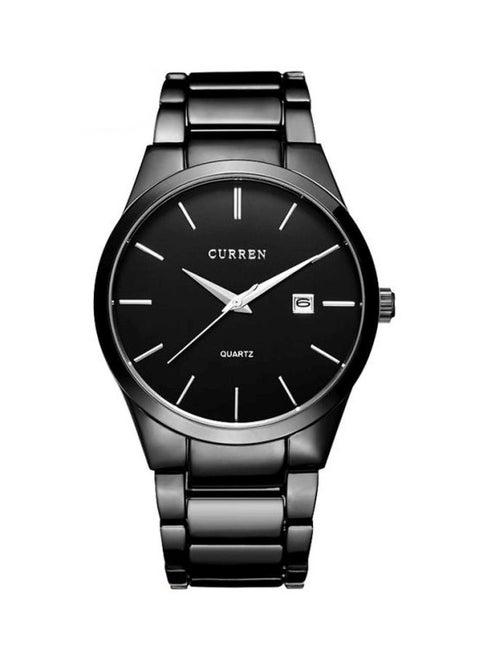 Men's Water Resistant Analog Watch J0280B - 48 mm - Black