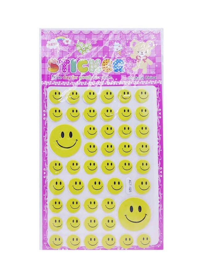 Delight Smiley Sticker Sheet - Image 1
