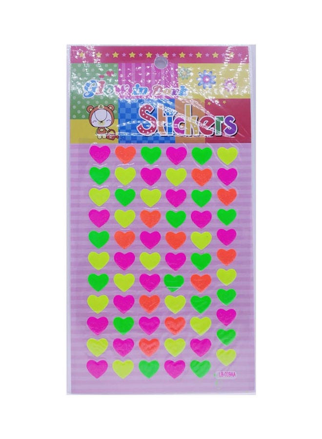 Delight Heart Sticker Sheet - Image 1