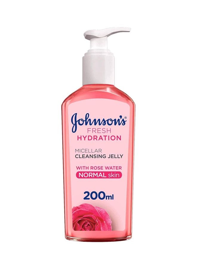 Johnson's Fresh Hydration Micellar Cleansing Jelly 200ml - Image 1