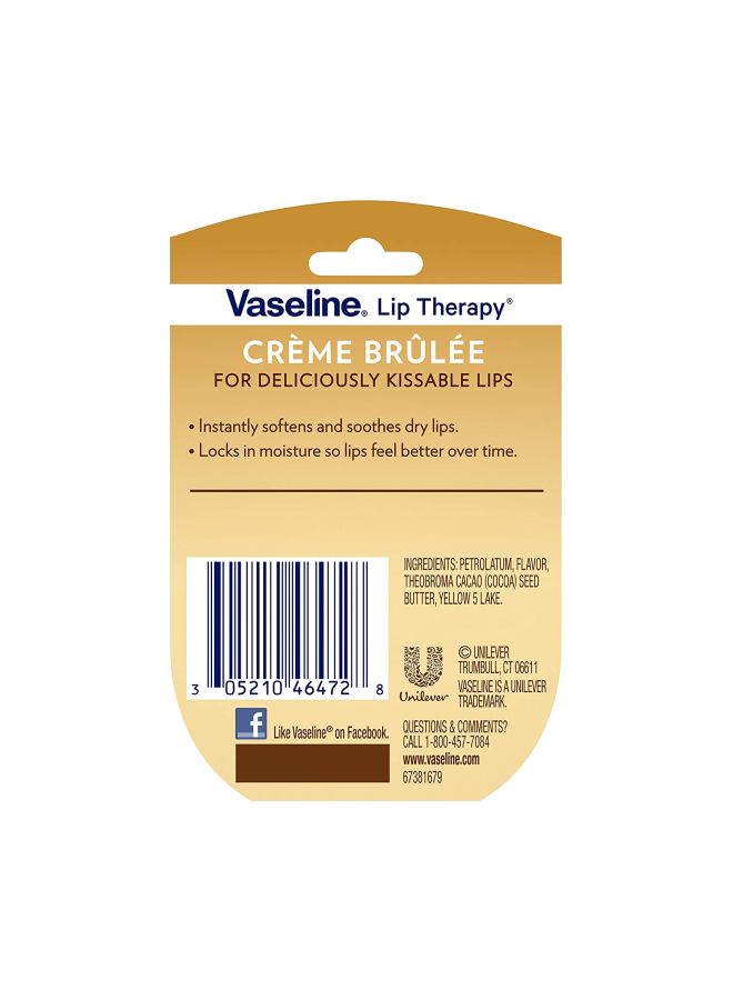 Vaseline Creme Brulee Lip Therapy White 7grams - Image 5