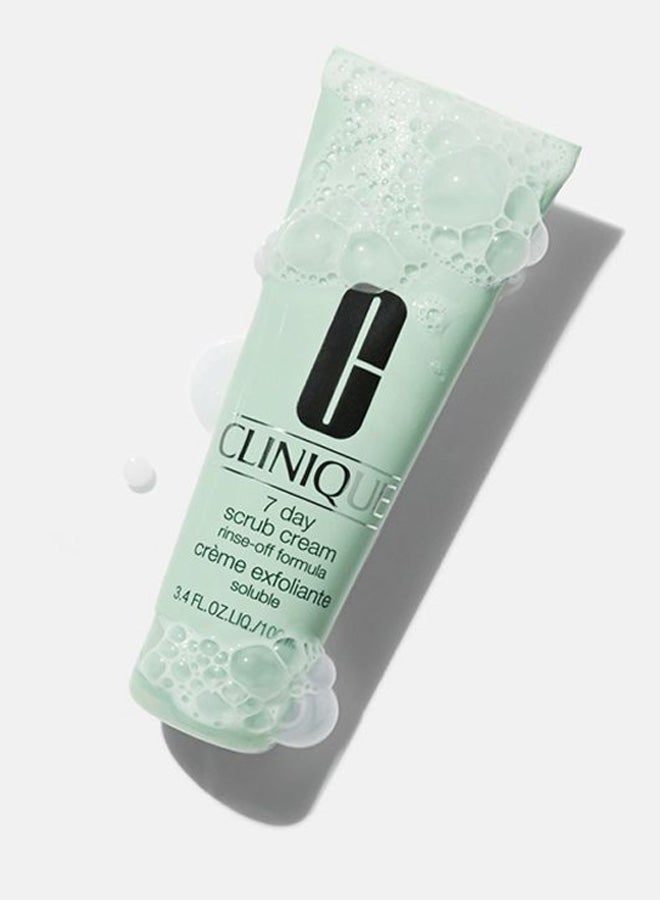 CLINIQUE - 7 Day Scrub Cream With Rinse Off Formula Multicolour 100ml - Image 1