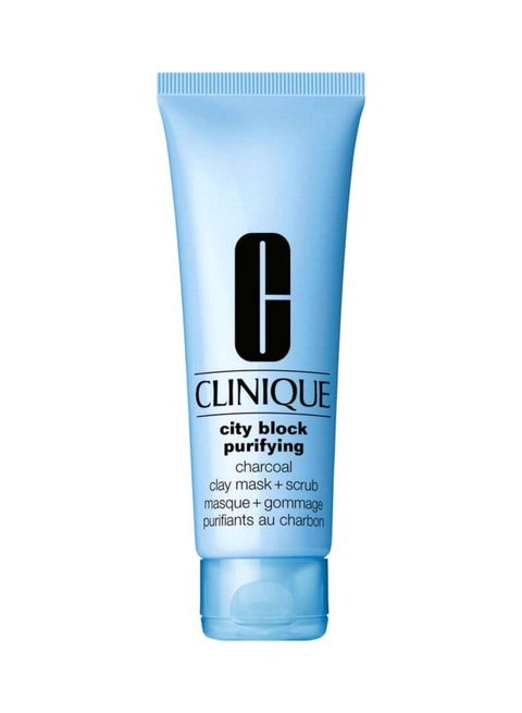 City Block Purifying Charcoal Clay Mask And Scrub 100ml