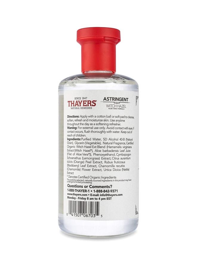 THAYERS - Astringent Witch Hazel Toner 355ml - Image 1