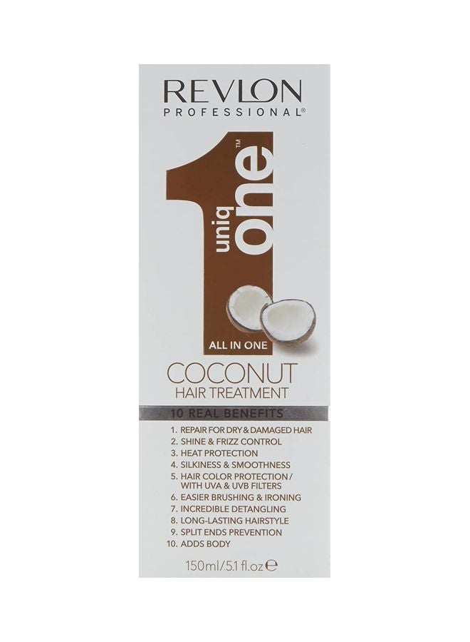 UNIQ ONE - Uniq One Coconut All In One Hair Treatment 150ml - Image 1