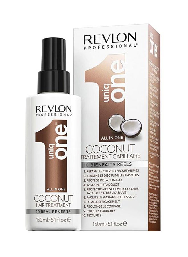 UNIQ ONE - Uniq One Coconut All In One Hair Treatment 150ml - Image 1