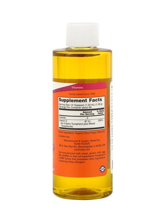 Now Foods Natural E-Oil Antioxidant Protection 118ml - Image 2