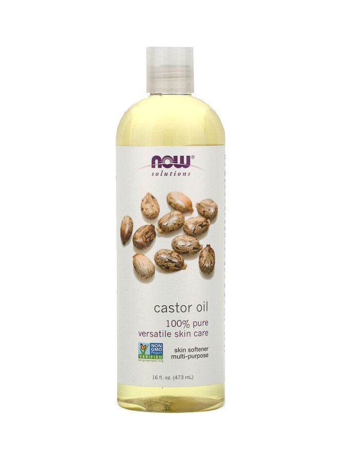 Now Foods - Castor Oil Clear 473ml - Image 1