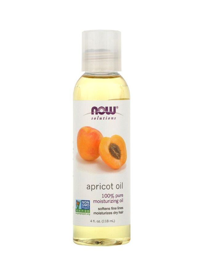 Now Foods Apricot Oil 118ml - Image 1
