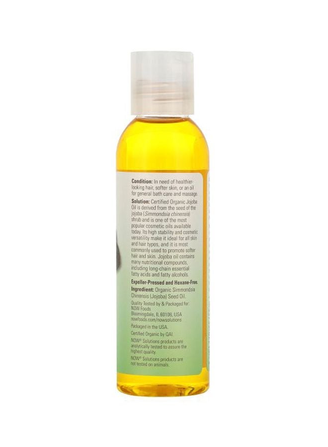 Now Foods - Organic Jojoba Oil 118ml - Image 1