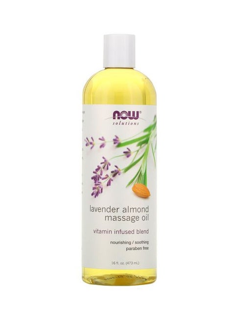 زيت تدليك باللوز واللافندر أصفر 473ملليلتر