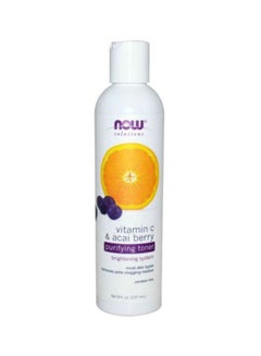 Now Foods Vitamin C And Acai Berry Purifying Toner Clear 237ml  - Image 1