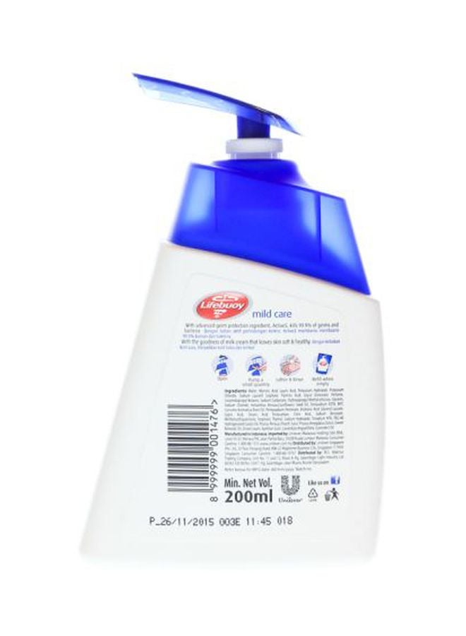 Lifebuoy Mild Care Hand Wash 200ml  - Image 2
