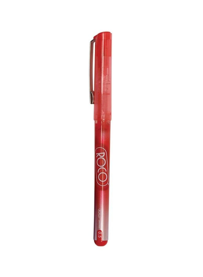 ROCO Cone Ballpoint Liquid Ink Pen Red