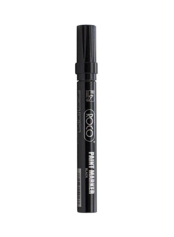 ROCO - Chisel Tip Paint Marker Black - Image 1
