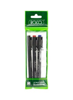 ROCO 3-Piece Calligraphy Pen Set Black 