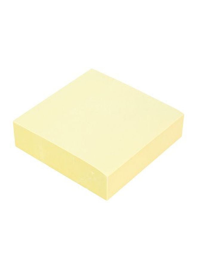 ROCO Self Stick Removable Notes Yellow - Image 1