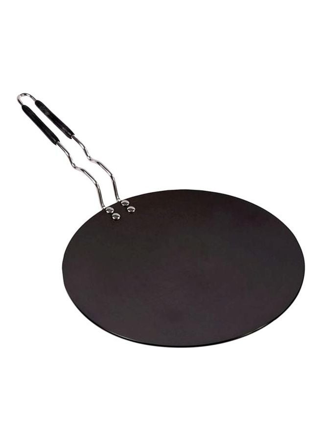 RAJ Anodized Concave Tawa Black 25x10cm  - Image 1