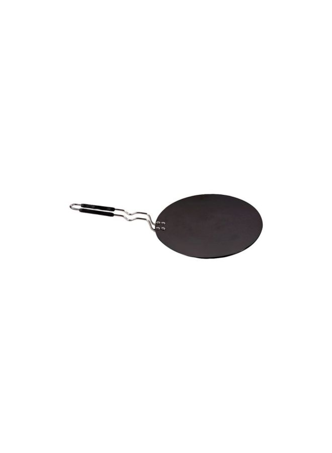 RAJ Anodized Concave Tawa Black 25x10cm  - Image 2