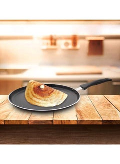 RAJ Flat Dosa Tawa Pan Black 24cm  - Image 2