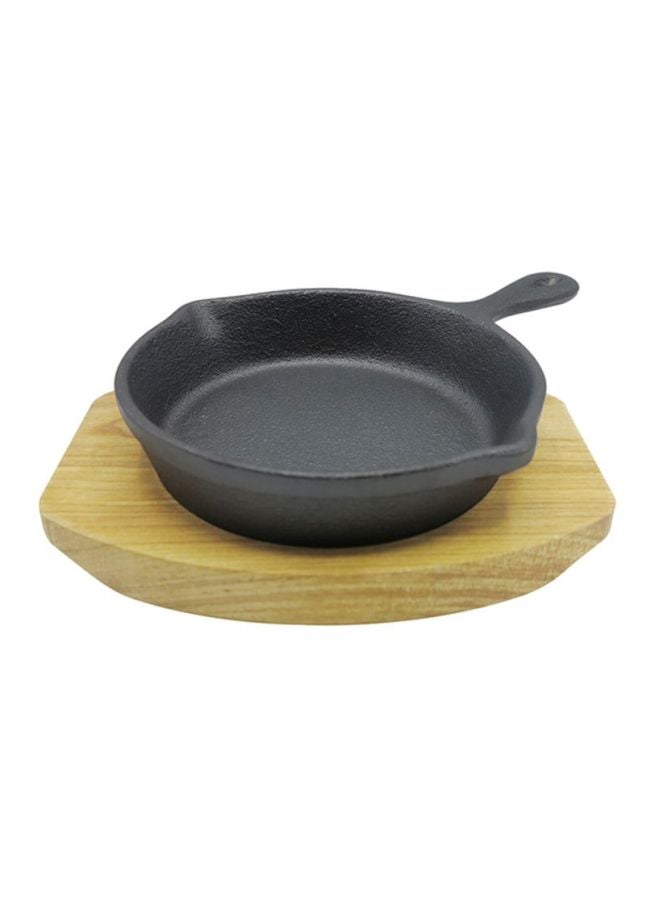 Round Sizzler Tray Black 10cm - v1601749006/N13162230A_1